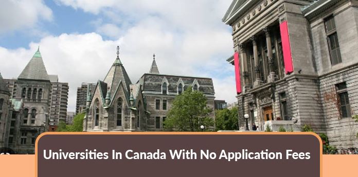 30+ Universities in Canada With No Application Fees